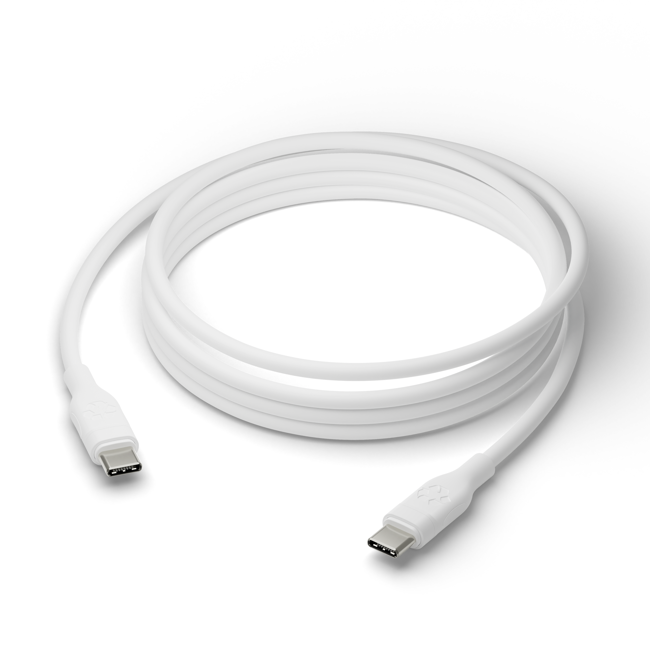 Dbramante1928 - Re-charge - Kabel - USB-C till USB-C - TPE, 2,5m - Vit