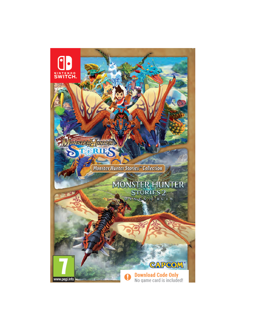 Monster Hunter Stories Collection (Code in a Box) - Nintendo Switch - RPG