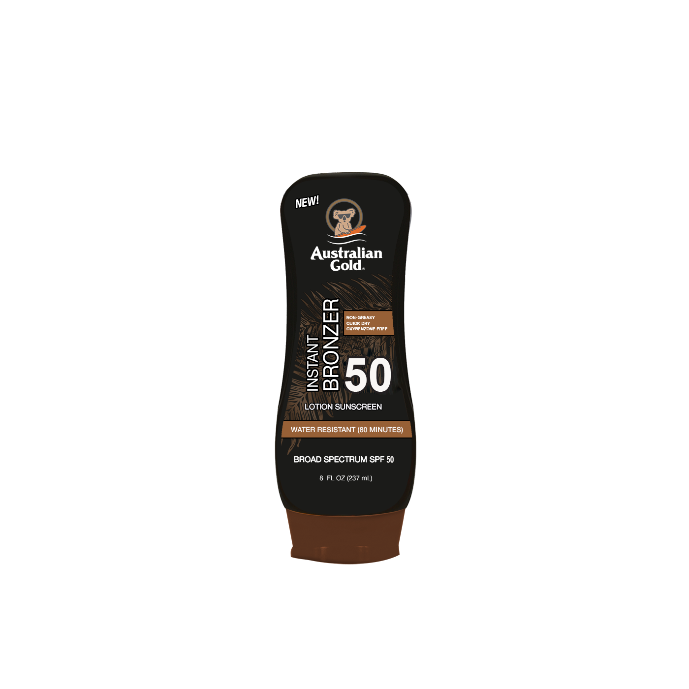 Australian Gold - Sunscreen Lotion w. Bronzer SPF 50 237 ml - Solcreme
