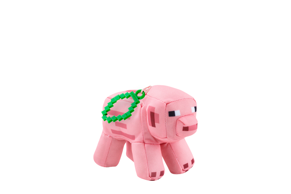 Minecraft - Clip-on Plush - Pig