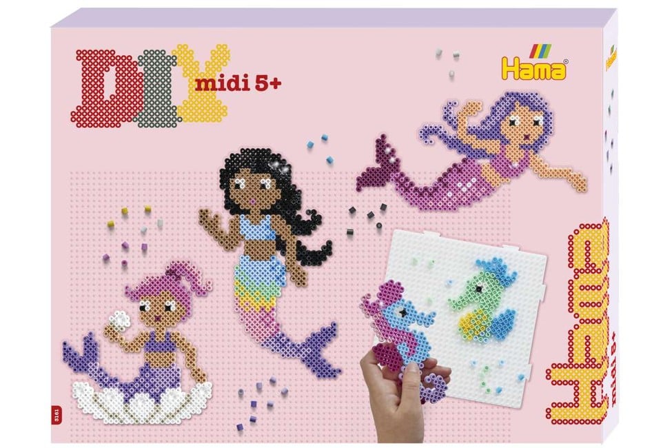 Hama - Midi Gift Box Mermaids, New 2025 - (383161)