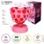 Party Fun Lights - Heart disco lamp - Pink - Ø:15.5cm thumbnail-4