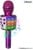 Party Fun Lights - Karaoke microphone with speaker - Pink (605601) thumbnail-1