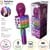 Party Fun Lights - Karaoke microphone with speaker - Pink (605601) thumbnail-2