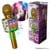 Party Fun Lights - Karaoke Microphone with Speaker - Gold (605602) thumbnail-3