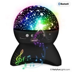 Party Fun Lights - Starry Sky Bluetooth Speaker - Black (605605)