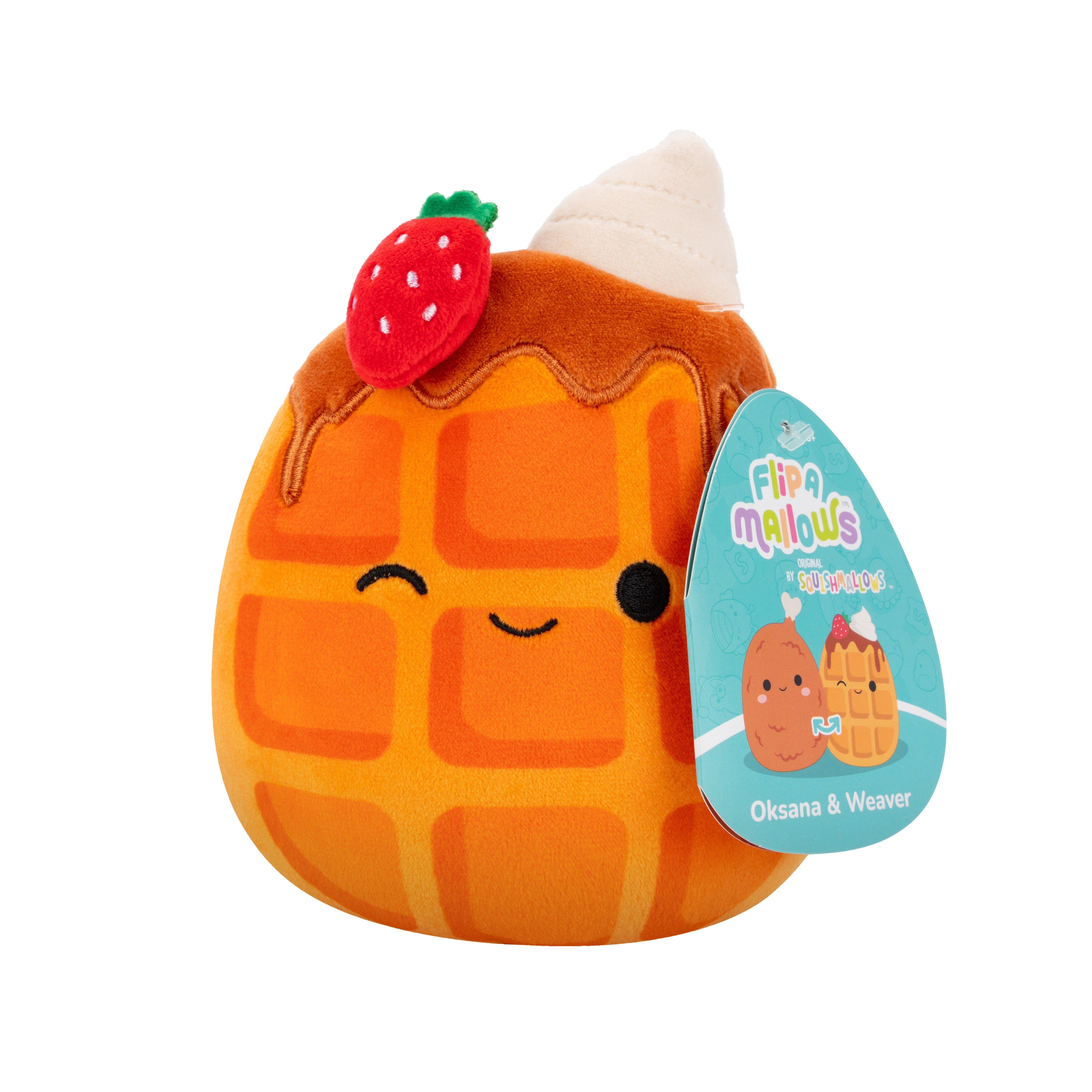 Squishmallows - 13 cm - Flip A Mallows - Oksana and Weaver