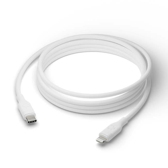 Dbramante1928 - Re-charge - Kabel - USB-C till Lightning, 2,5m - Vit