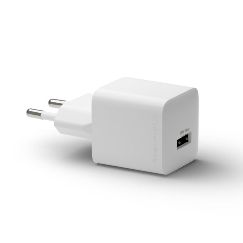 dbramante1928 re-charge - Strømadapter - 20 watt - PD (24 pin USB-C) - hvit - Europa