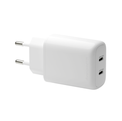 Dbramante1928 - Re-charge Pro - EU Väggladdare 2x USB-C 20W - Vit