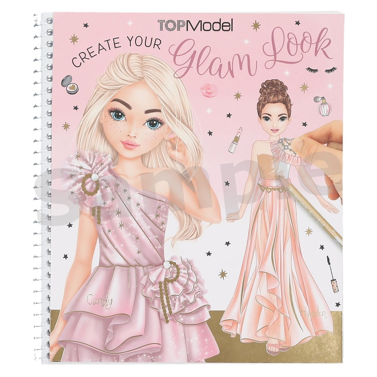 Topmodel - TOPModel Create Your Glam Look Aktivitetsbok - ()