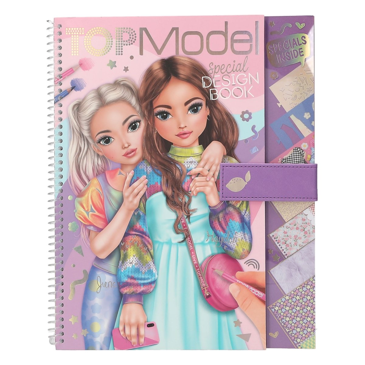TOPModel Special Designbok -  Malebøker & Aktivitetsbøker - Plast,Metall