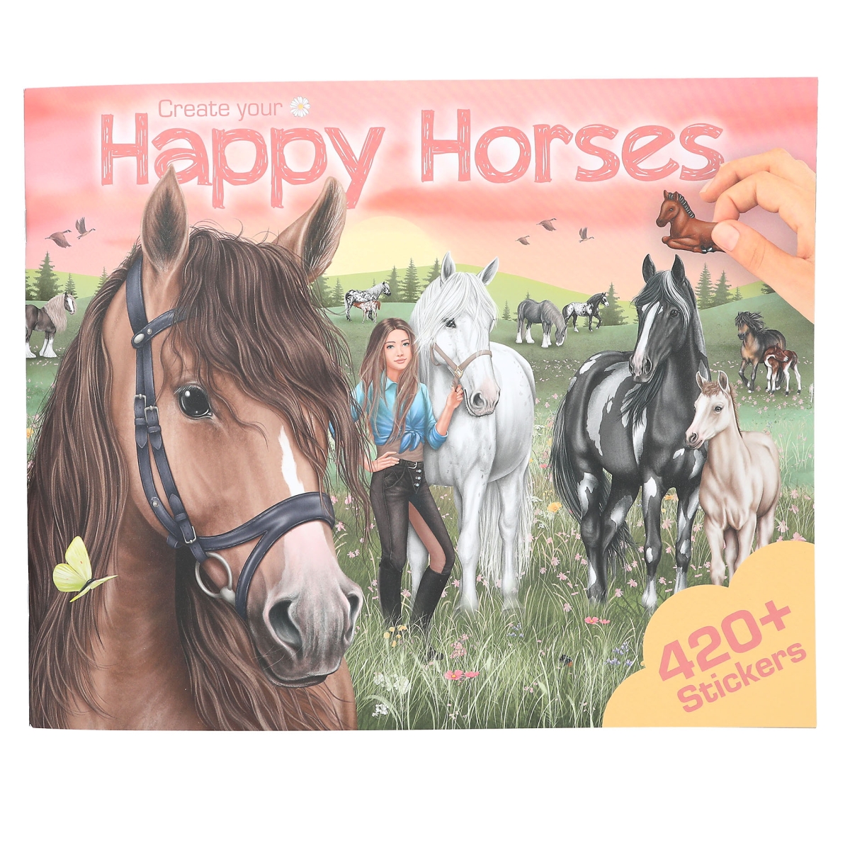 Trend - Create Your Happy Horses Aktivitetsbok