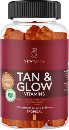 VitaYummy - Tan & Glow - Tropical - 60 pcs.