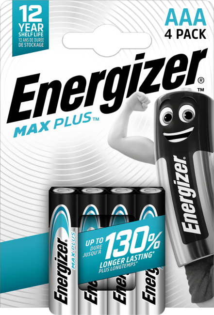 Energizer - Max Plus AAA 4-Pack