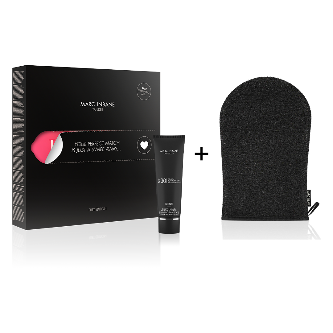 MARC INBANE - Tander Creme Bronze + Free Exfoliating Mitt - Black