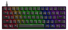 Speedlink - ATMOS RGB Rainbow Mechanical 60% Gaming Keyboard with brown switches, black - US layout