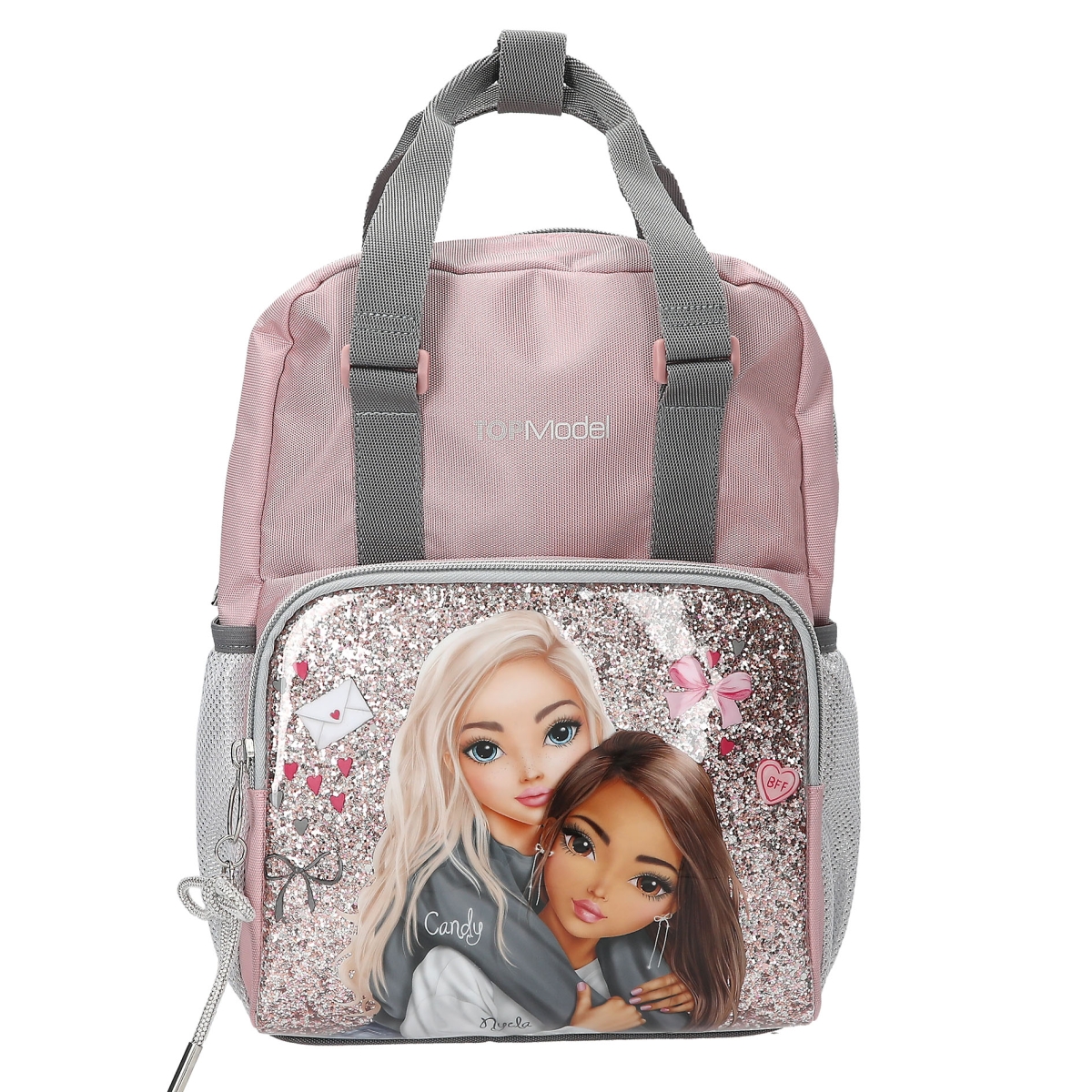 Topmodel - TOPModel Ryggsekk MY BFF - Pink and Grey - Liten