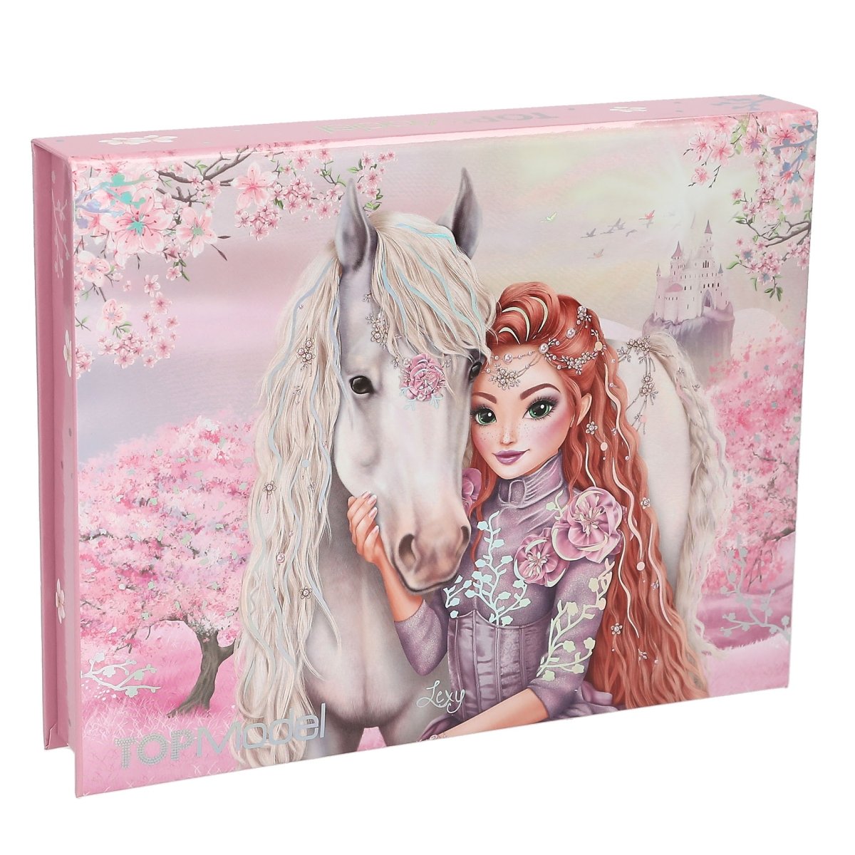Topmodel - Skrivesett VIVA VIOLET - Soft Pink