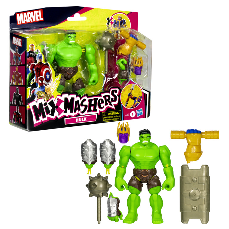 Avengers - MixMashers Marvel Hulk  Action Figure (F9270)