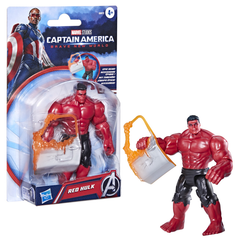 Marvel Avengers Red Hulk Deluxe Brave New World 10 cm