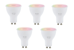 EGLO - 5x Connect-Z GU10 - RGB + TW - Zigbee, Bluetooth - Bundle thumbnail-1