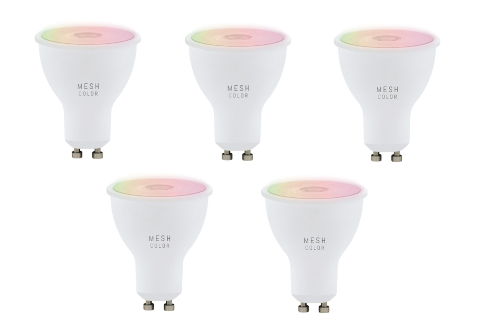 EGLO - 5x Connect-Z GU10 - RGB + TW - Zigbee, Bluetooth - Bundle