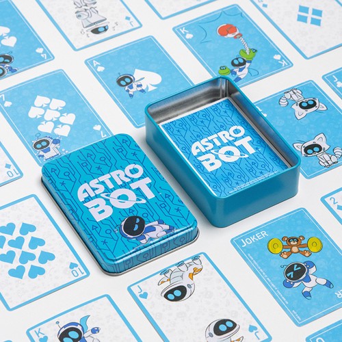 Astrobot Playing Cards in Tin