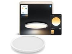Philips Hue Aurelle Panel RD Deckenleuchte – White Ambiance (Rund, Weiß, ohne Dimmschalter)