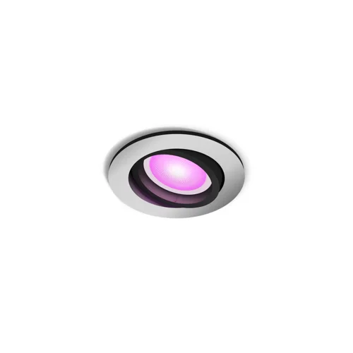 Hue Centura Infälld Spotlight 1x4.2W – Rund, Aluminium, Färg & Vitt