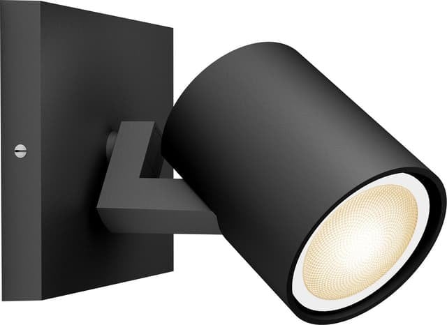 Philips Hue - Runner Hue single spot black 1x4.2W with Switch_E
