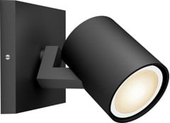 Philips Hue - Runner Hue single spot black 1x4.2W with Switch_E