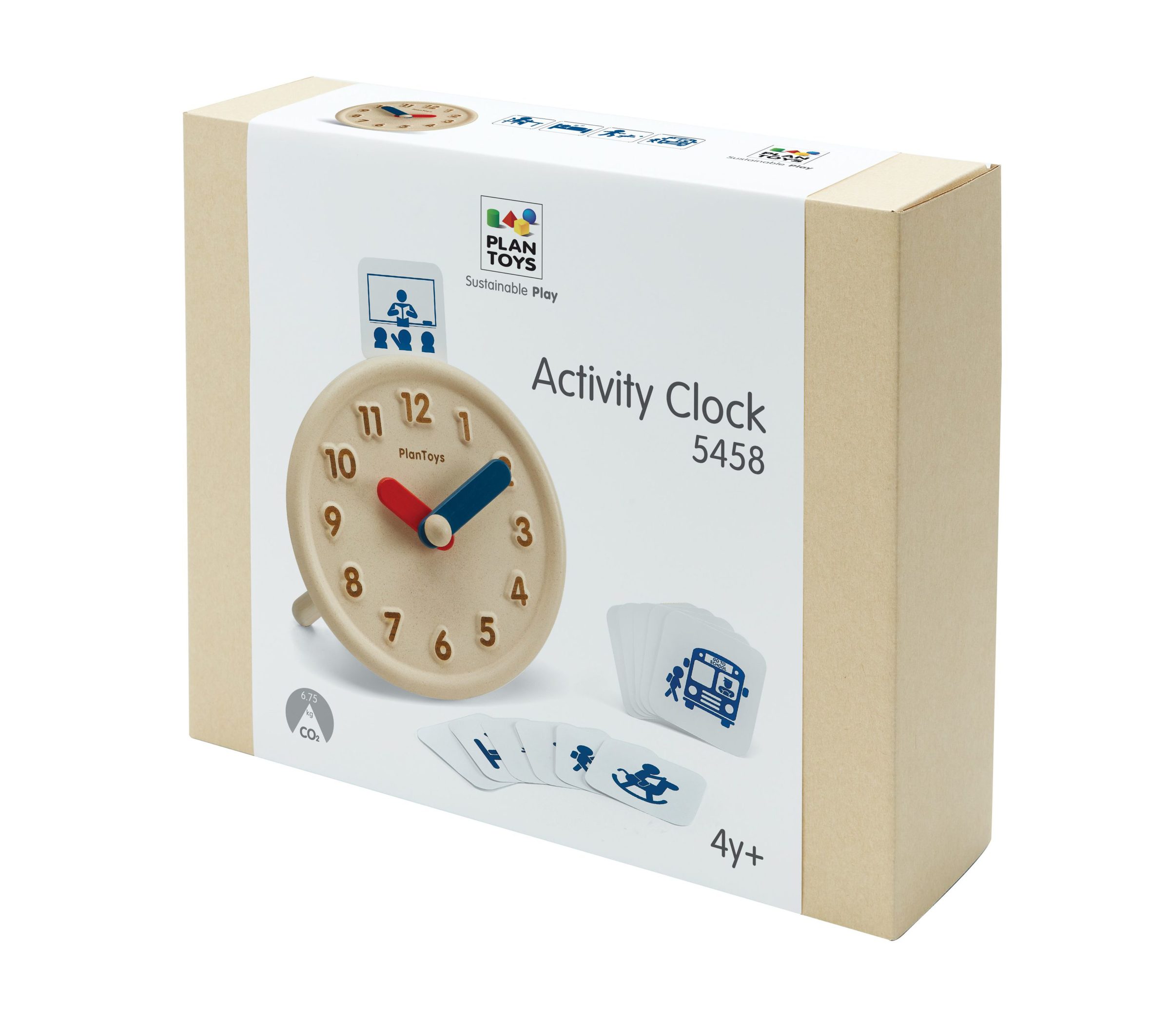 PlanToys - Learning Activity Clock - (PT-5458)