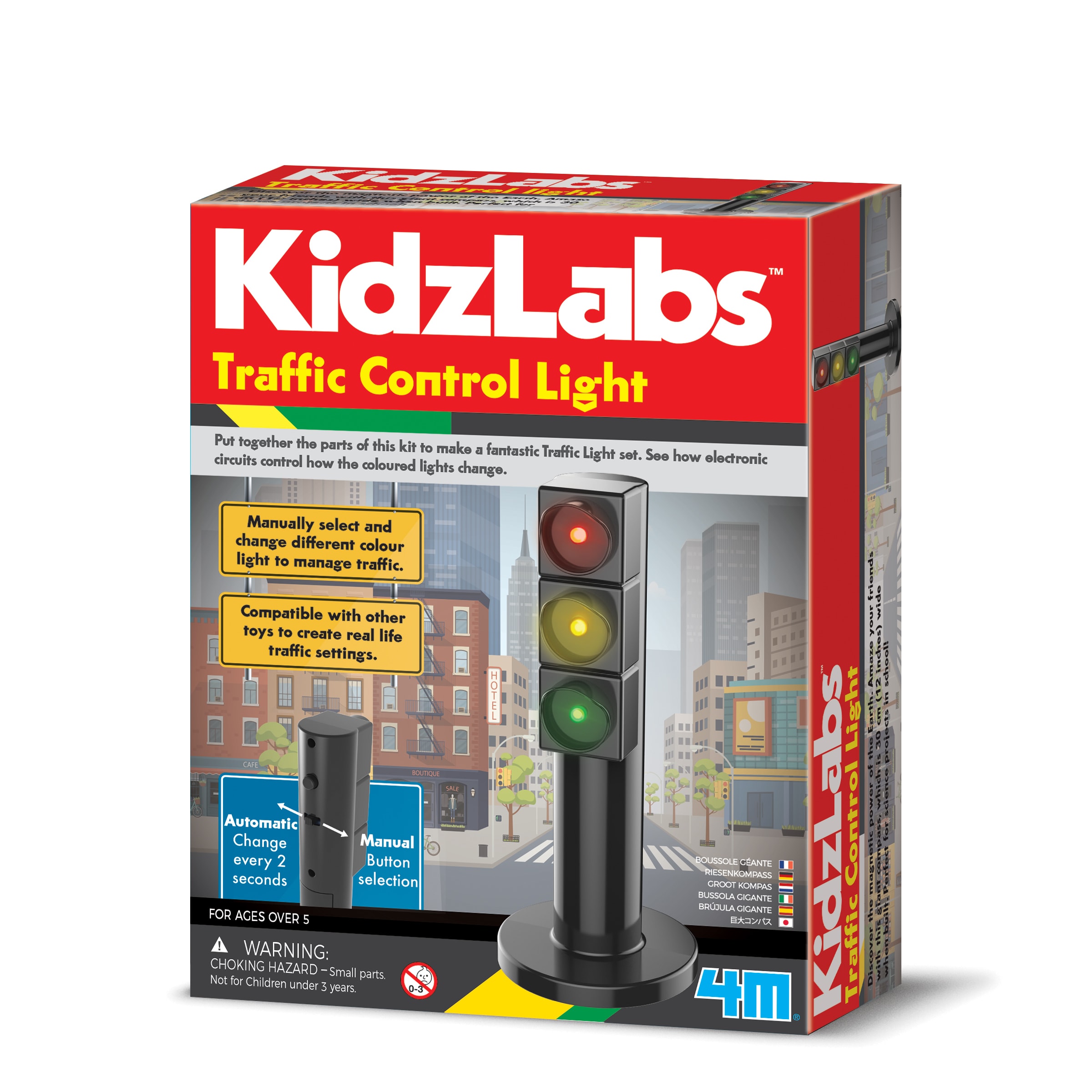 4M - KidzLabs Traffic Control Light - (4M-03441)
