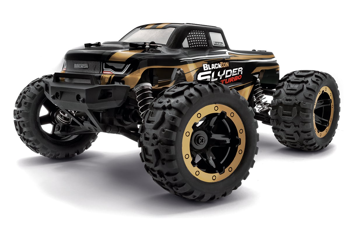 BLACKZON - Slyder MT Turbo 1/16 4WD 2S Brushless - Gold (540212)