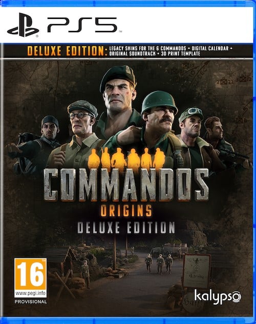 Commandos: Origins (Deluxe Edition) - Sony PlayStation 5 - Sanntidsstrategi