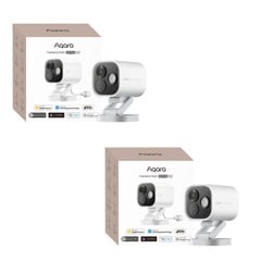 Aqara - 2x Camera Hub G5 Pro (PoE, White) - Bundle