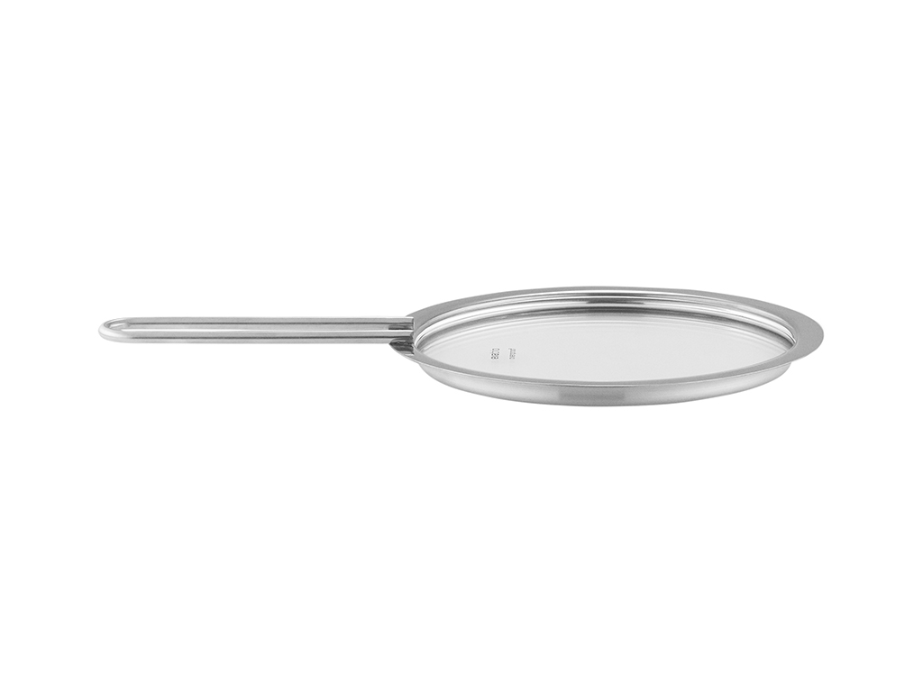Eva Trio - Glasslokk 13 cm børstet stål