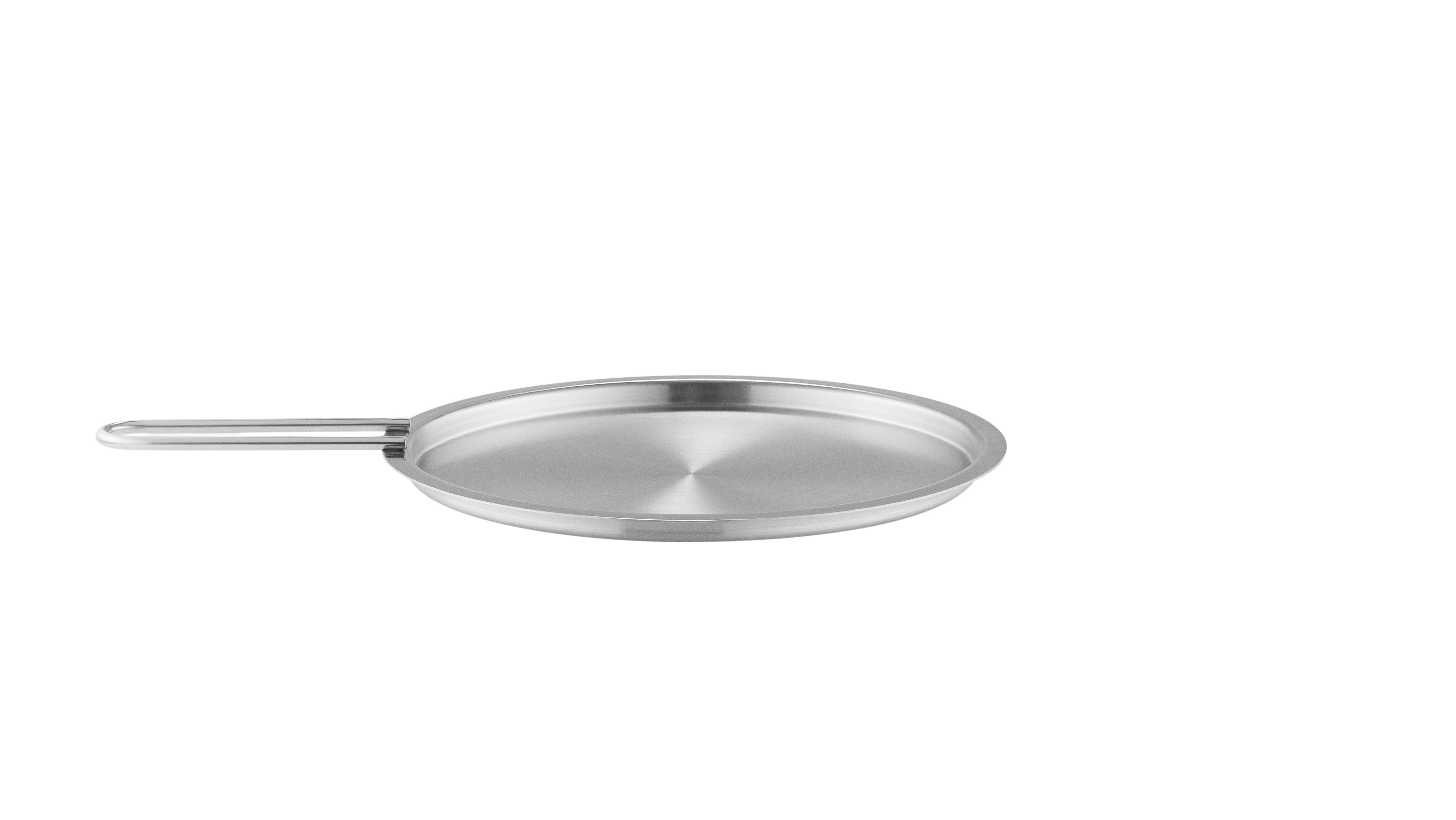 Eva Trio - Tallerkenlokk - Brushed steel - 20 cm