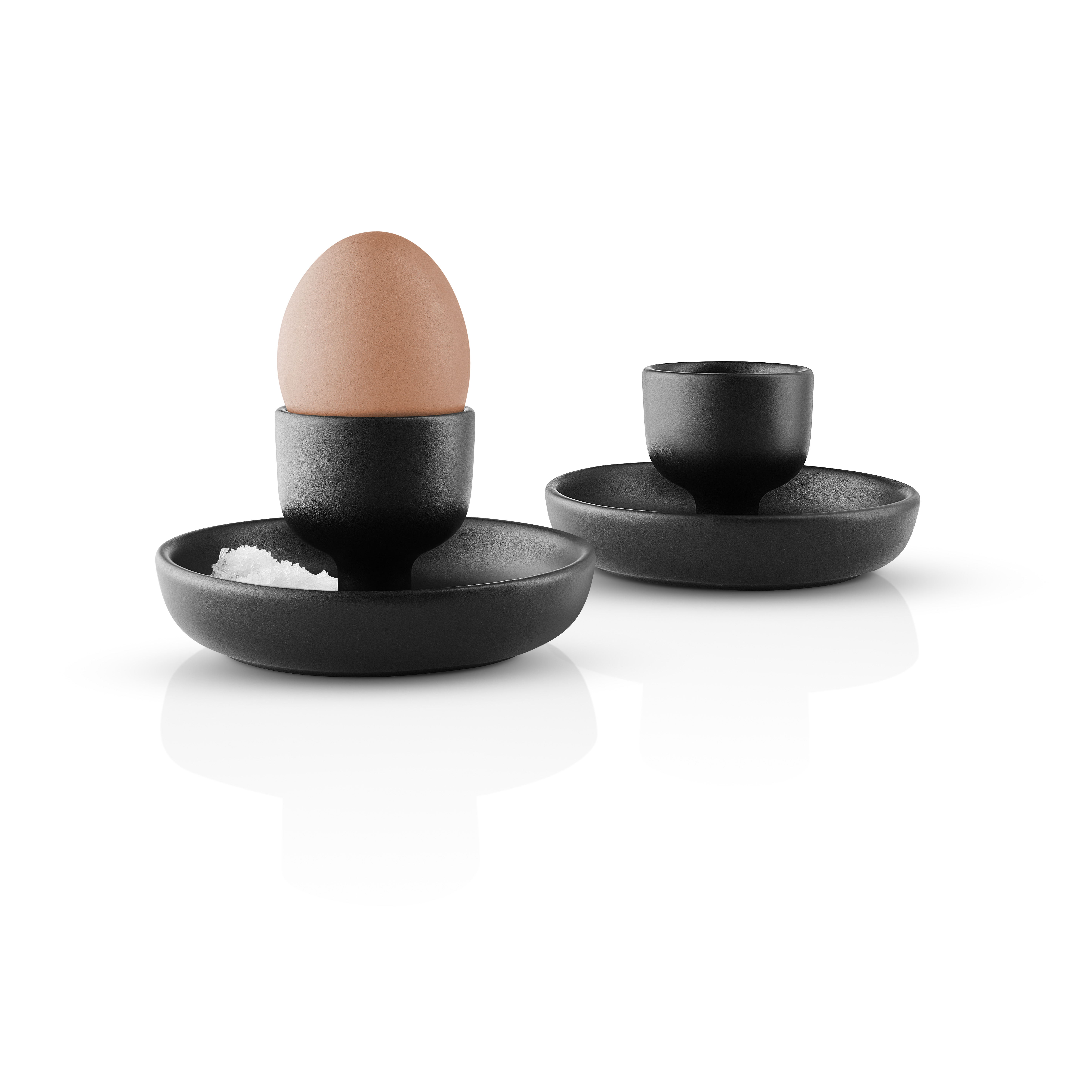 Eva Solo - Nordic kitchen Eggeglass - Black - 2 stk. H6 cm x 11 cm