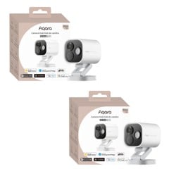 Aqara 2xSurveillance Camera & Hub G5 Pro (Wi-Fi) – Smart Övervakning och Hub i Ett