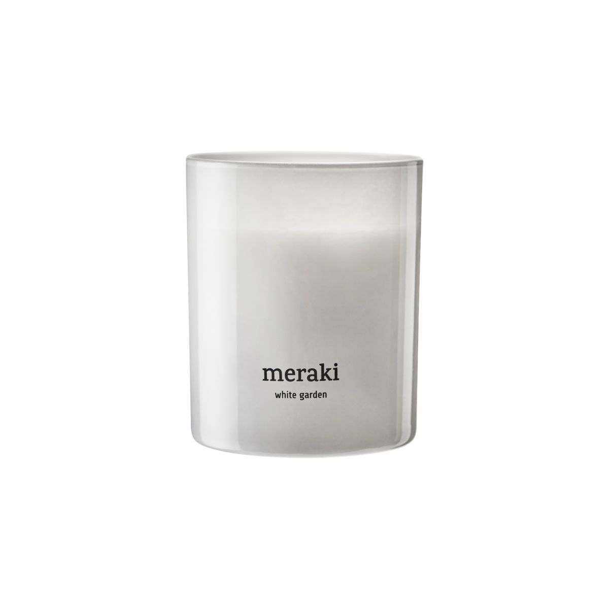 Meraki Meraki duftlys, 35 timer White garden