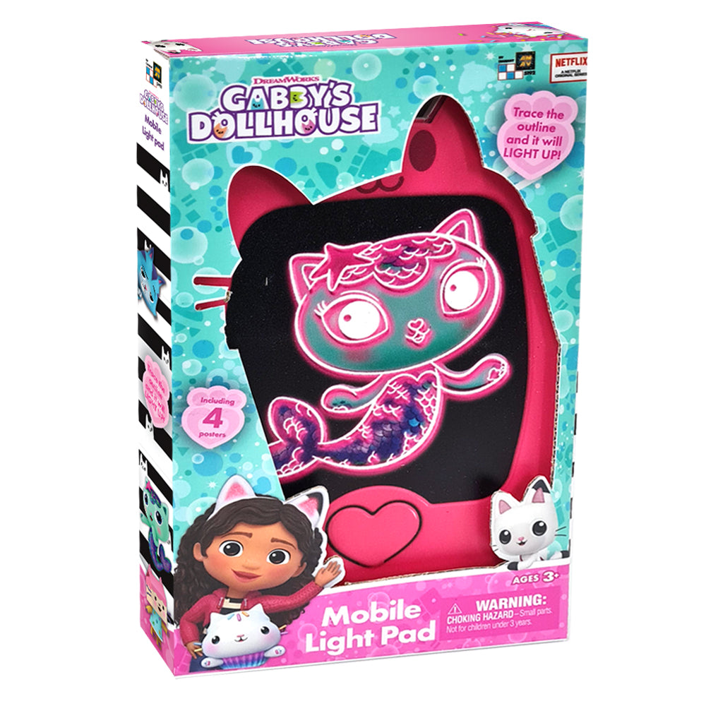 Big Glow - Gabby's Dollhouse Mini drawing board with light - (107101)