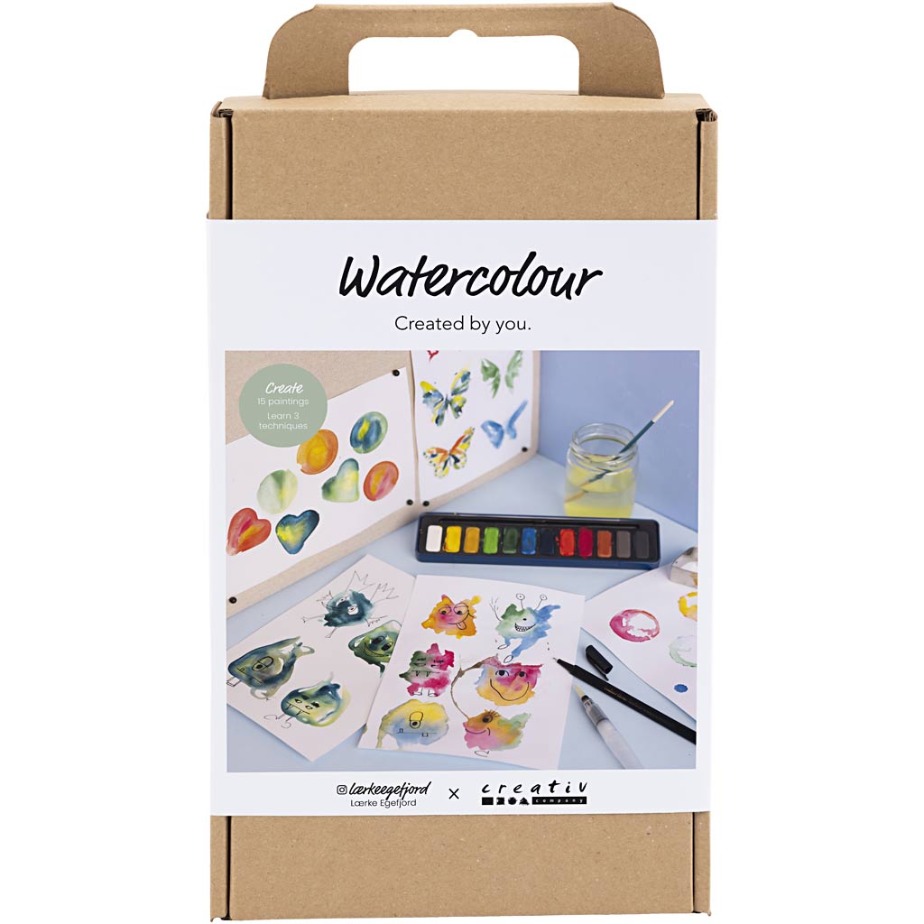 DIY Kit Akvarell, 1 pk.