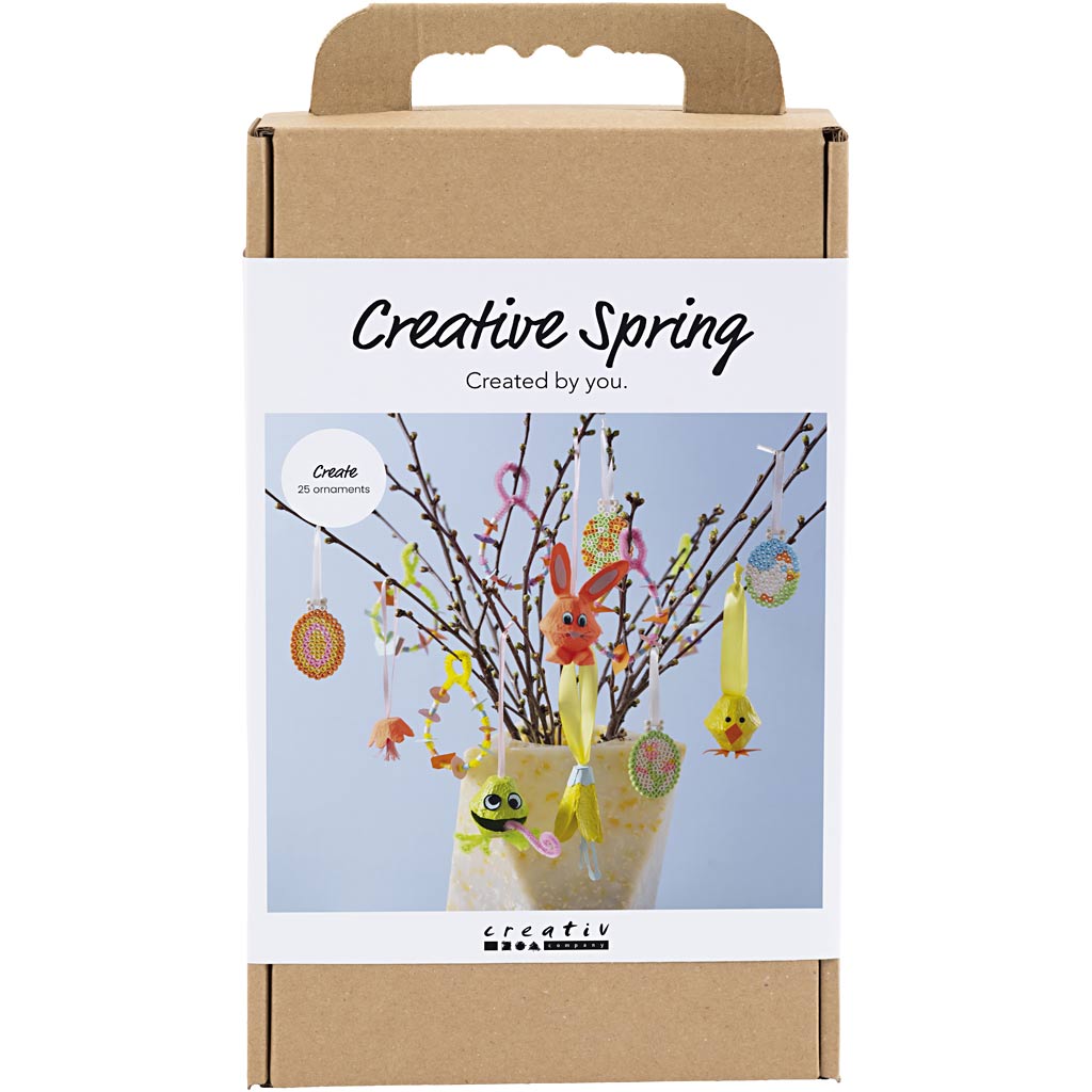 Creativ - DIY Mix Kreativ Vår, ass. farger, 1 pk.
