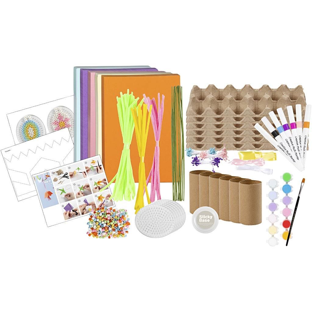 Creativ - Mega DIY Mix Kreativ Vår, Vårfarger, 1 pk. - ()