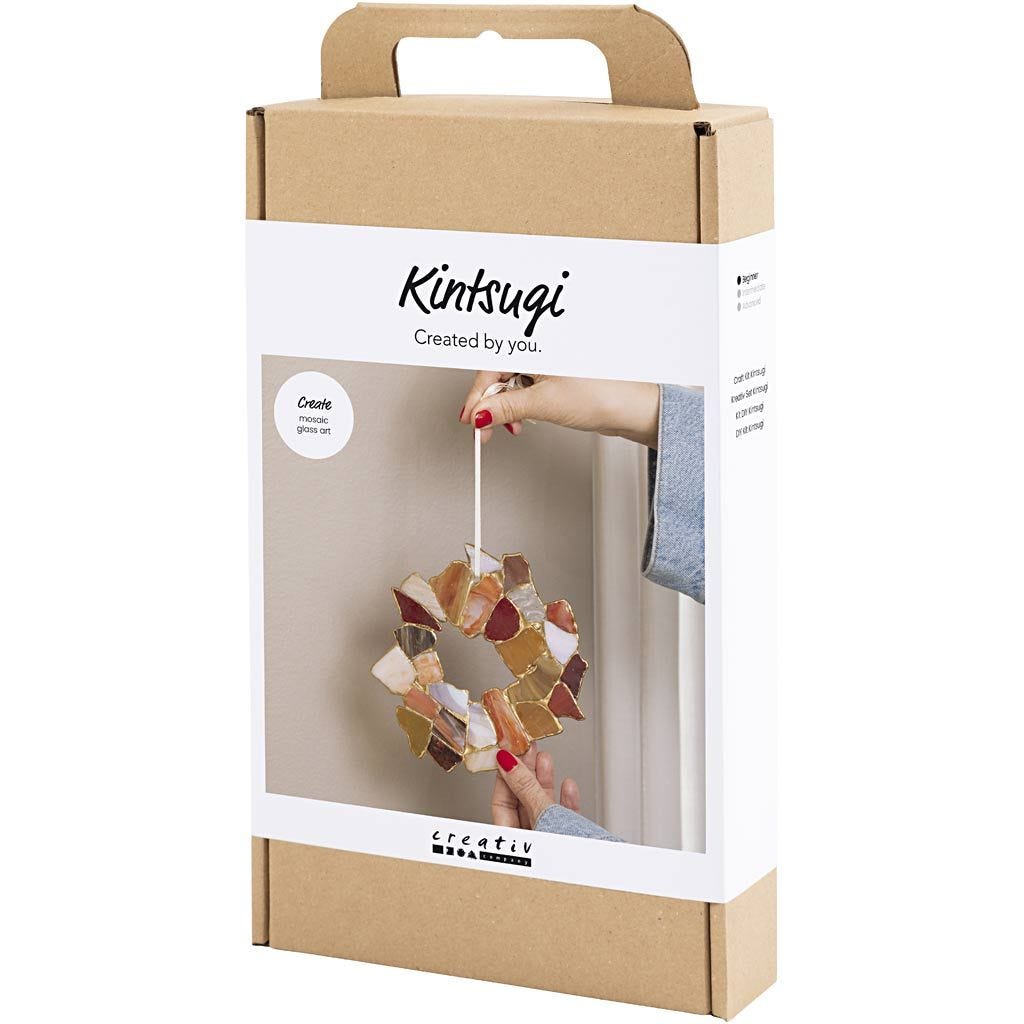 Creativ - DIY Kit Kintsugi, Hengende dekorasjoner, assorteret farger, 1 pk. - ()