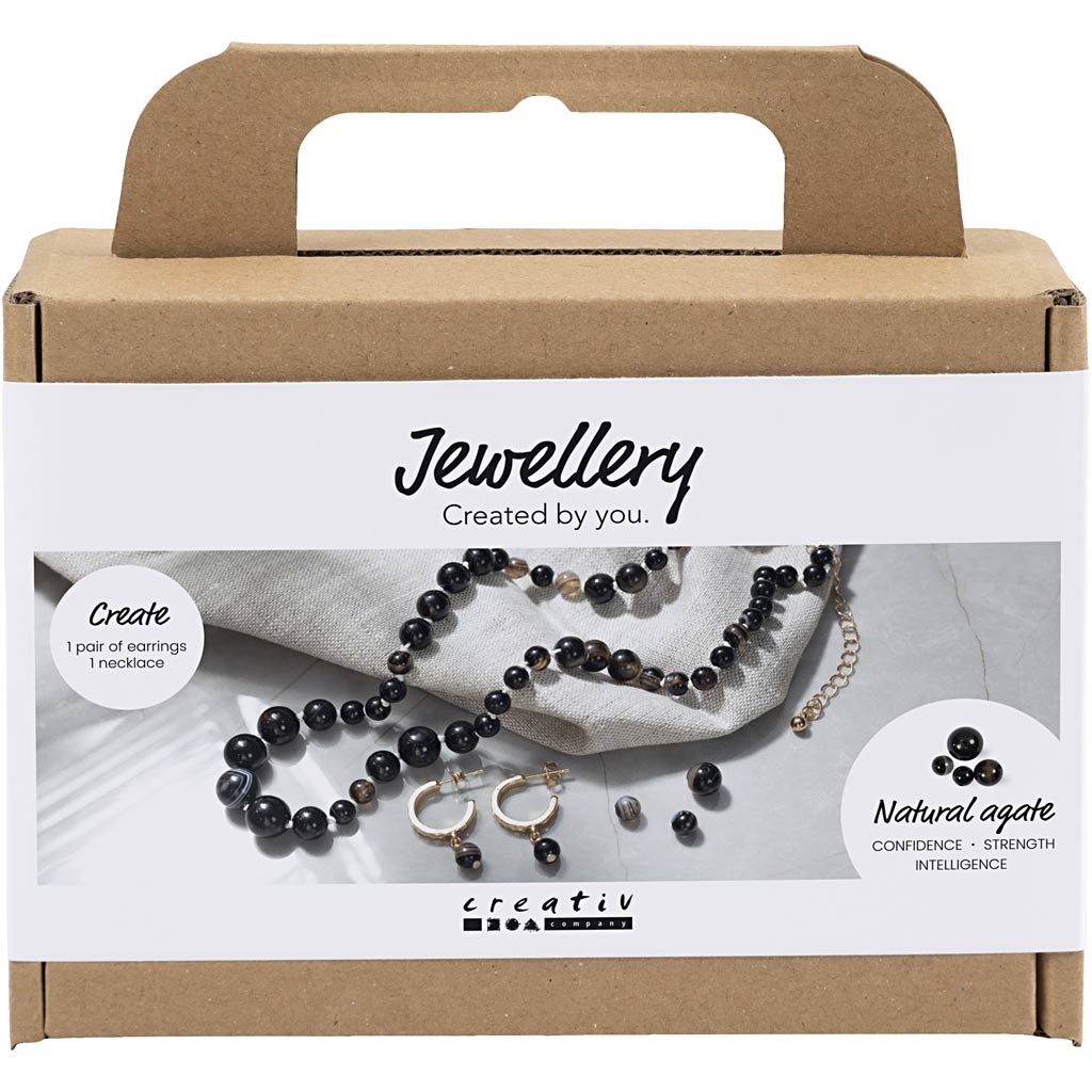 Creativ - Mini DIY Kit Smykker, Halskjede ogøreringer - ()