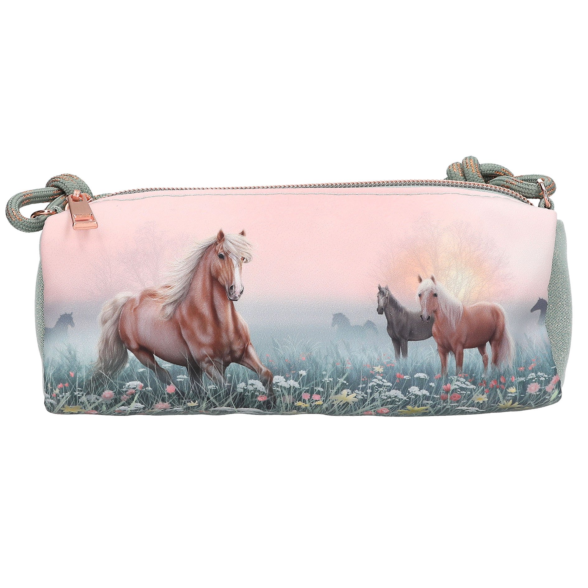 Miss Melody - Pennal ROMANTIC FIELDS - Glittery Sage Green and Rose Hues