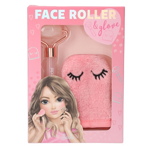 Topmodel - Rosenkvarts Ansiktsroller Set - Pink - Small